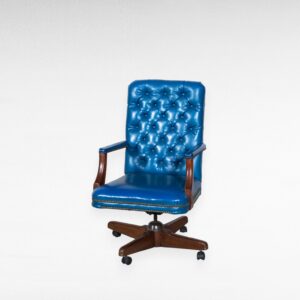 Antikvarinis Chesterfield biuro fotelis