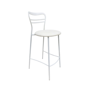 Itališka balta baro kėdė