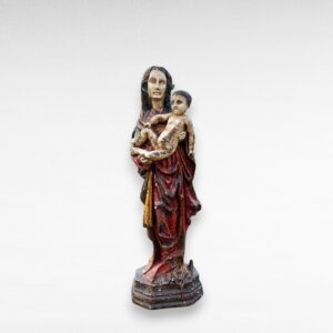 Antikvarinė skulptūra Madona su Kūdikiu