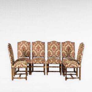 Prancūziškos masyvios kėdės 6 vnt