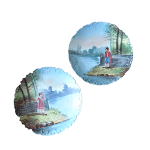 Romantiškos dekoratyvinės lėkštės