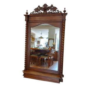 Didelis antikvarinis veidrodis