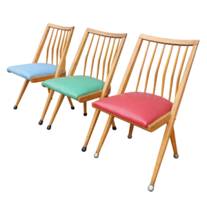 Mid-century kėdžių komplektas