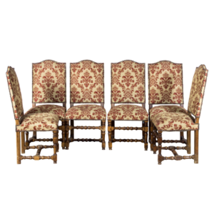 Prancūziškos masyvios kėdės 6 vnt