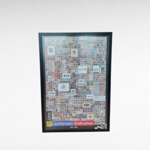 Pašto ženklų plakatas