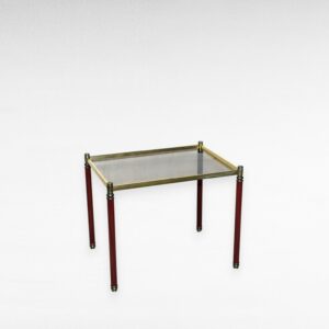 Pagalbinis stiklinis staliukas