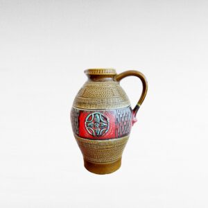 Vintažinė Fat Lava stiliaus vaza