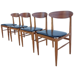 Skandinaviško stiliaus kėdės, 4 vnt.