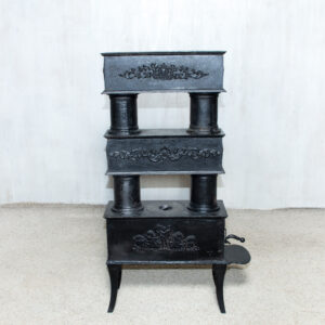 Antikvarinė koloninė krosnelė