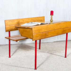 Mokyklinis dvivietis suolas