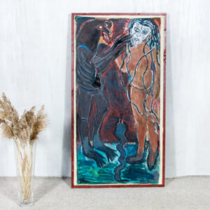 Tapybos darbas su alegoriniu motyvu