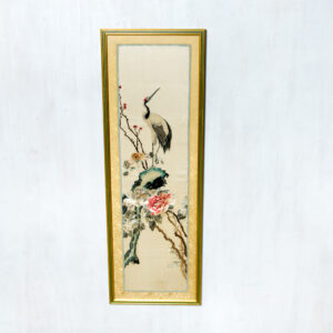 Siuvinėtas šilko paveikslas