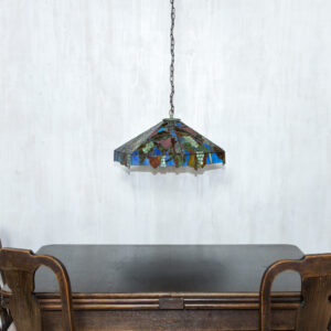 Pakabinama Tiffany stiliaus lempa