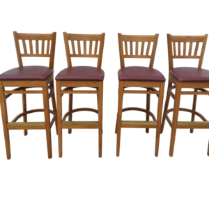 Medinės baro kėdės